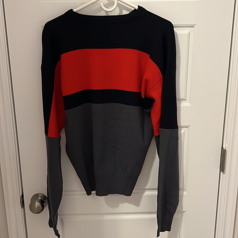 Vintage Men's Ski Sweater 100% wool - Picture 2 of 5